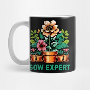 gardening sow expert growing gardens Mug